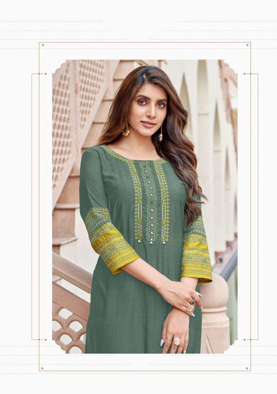 WOOGLEE Salonee Vol 7 Kurti manufacturers in Gujarat