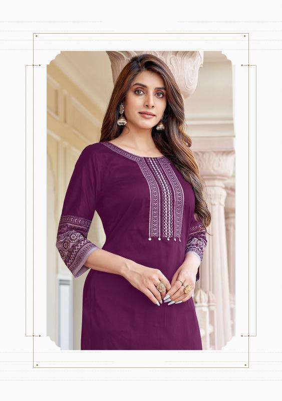 WOOGLEE Salonee Vol 7 Kurti manufacturers in Gujarat