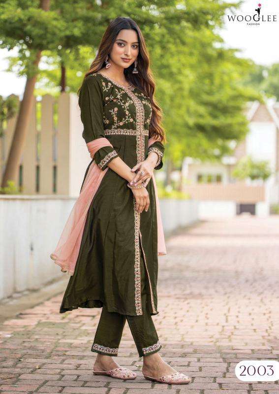 Wooglee Surkhi surat wholesale kurti market