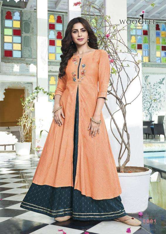 Wooglee Suvarna Casual kurti distributors in Gujarat