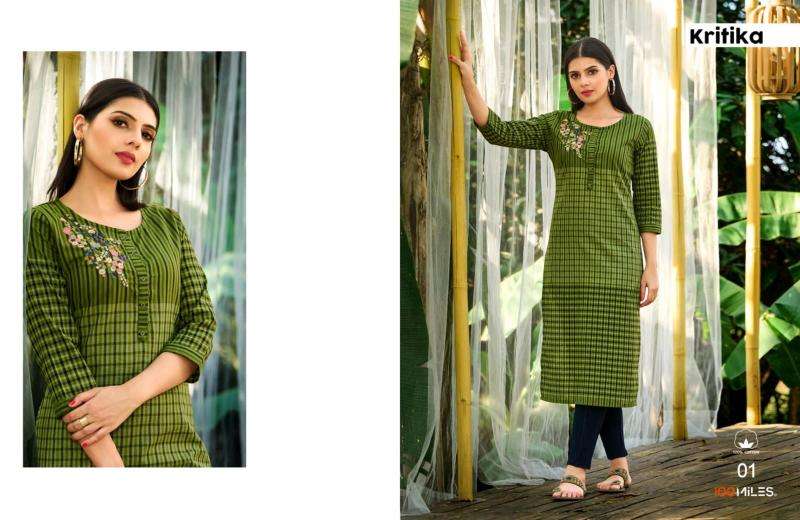 100 Miles Kritika Surat Kurti factory