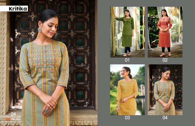 100 Miles Kritika Surat Kurti factory