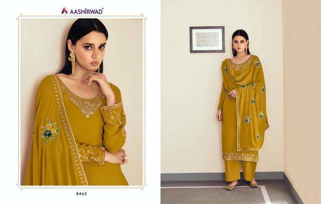 Aashirwad Sunheri Party wear salwar kameez wholesale