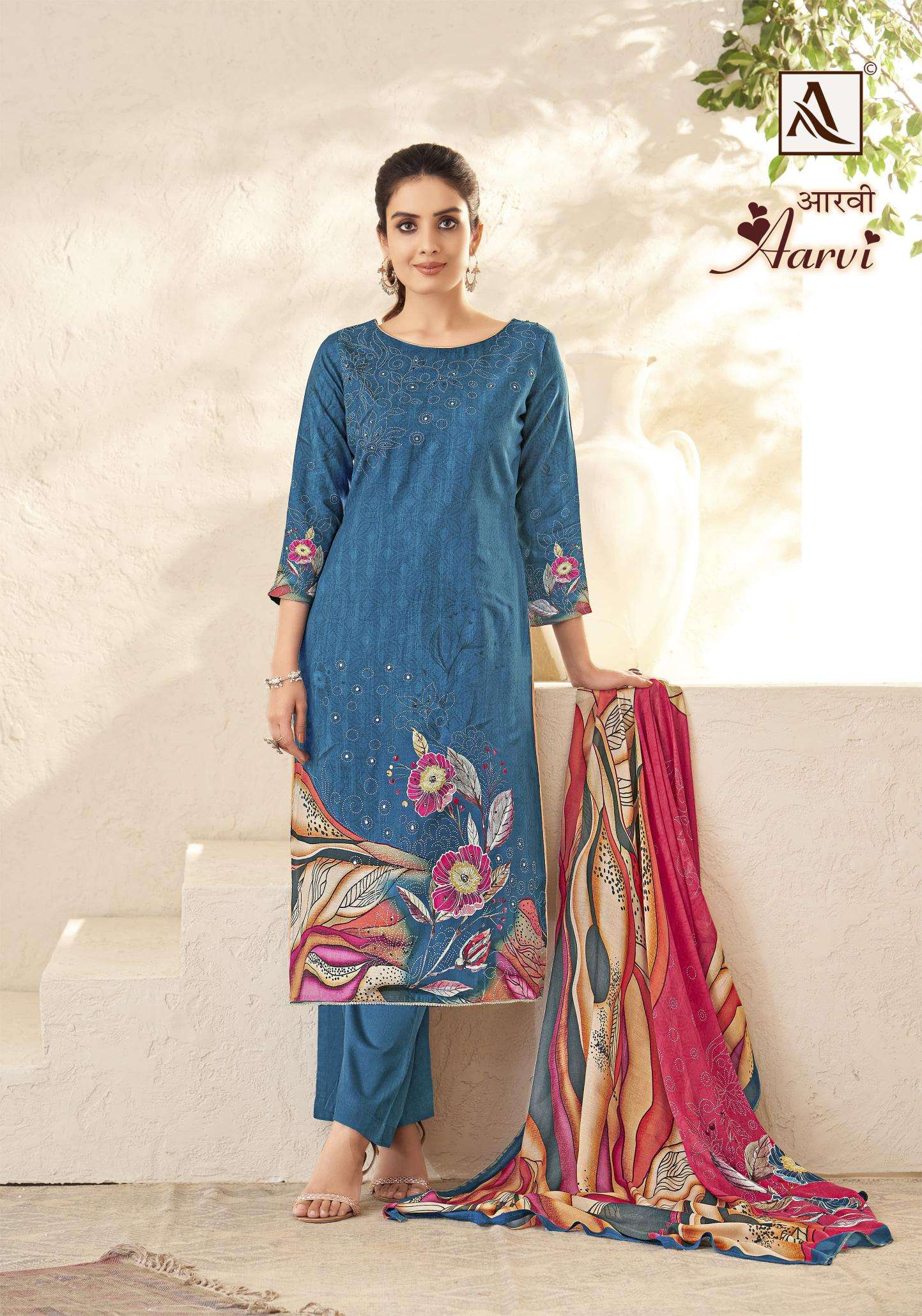 Alok Aarvi Dress material manufacturers in Gujarat