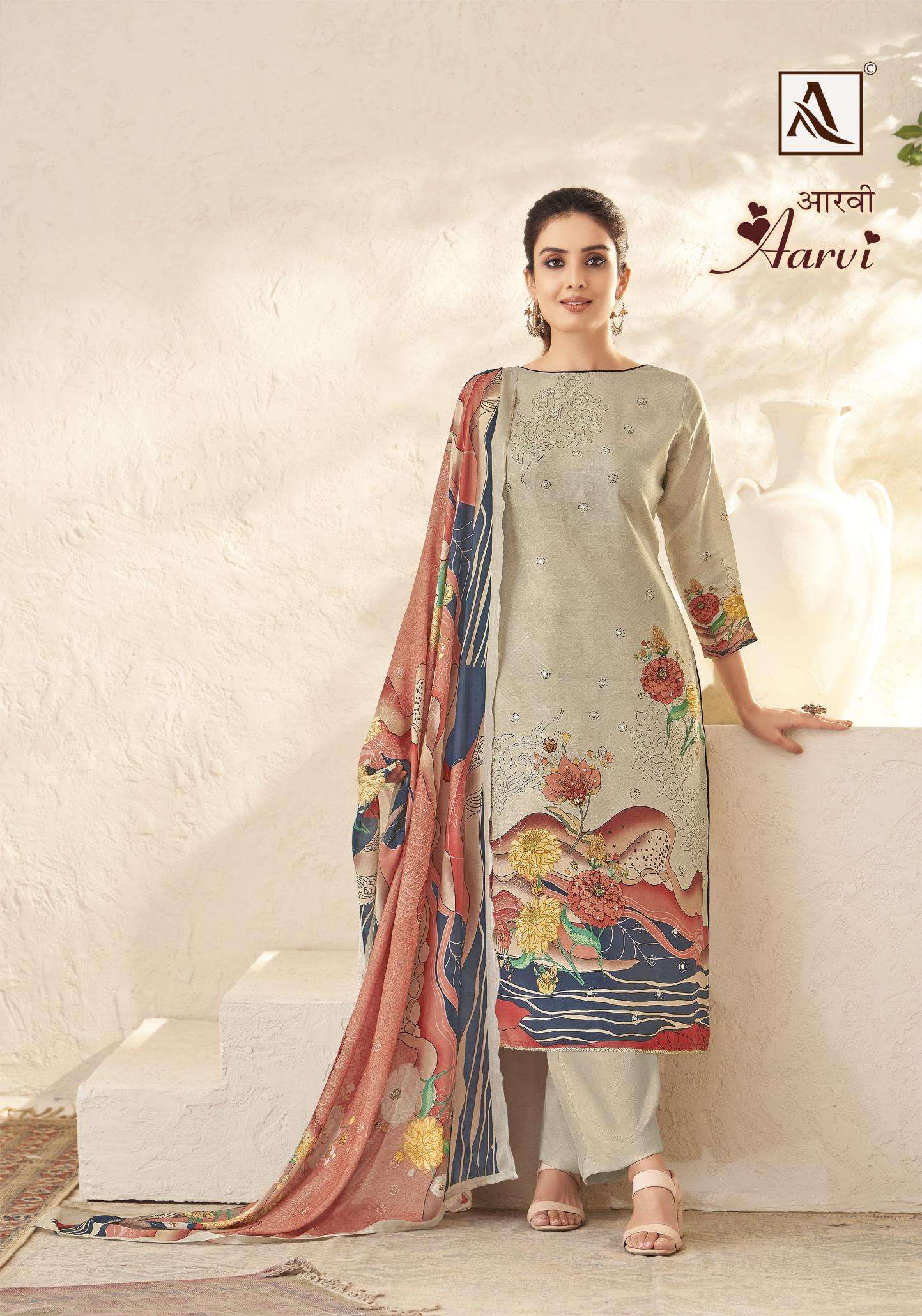 Alok Aarvi Dress material manufacturers in Gujarat