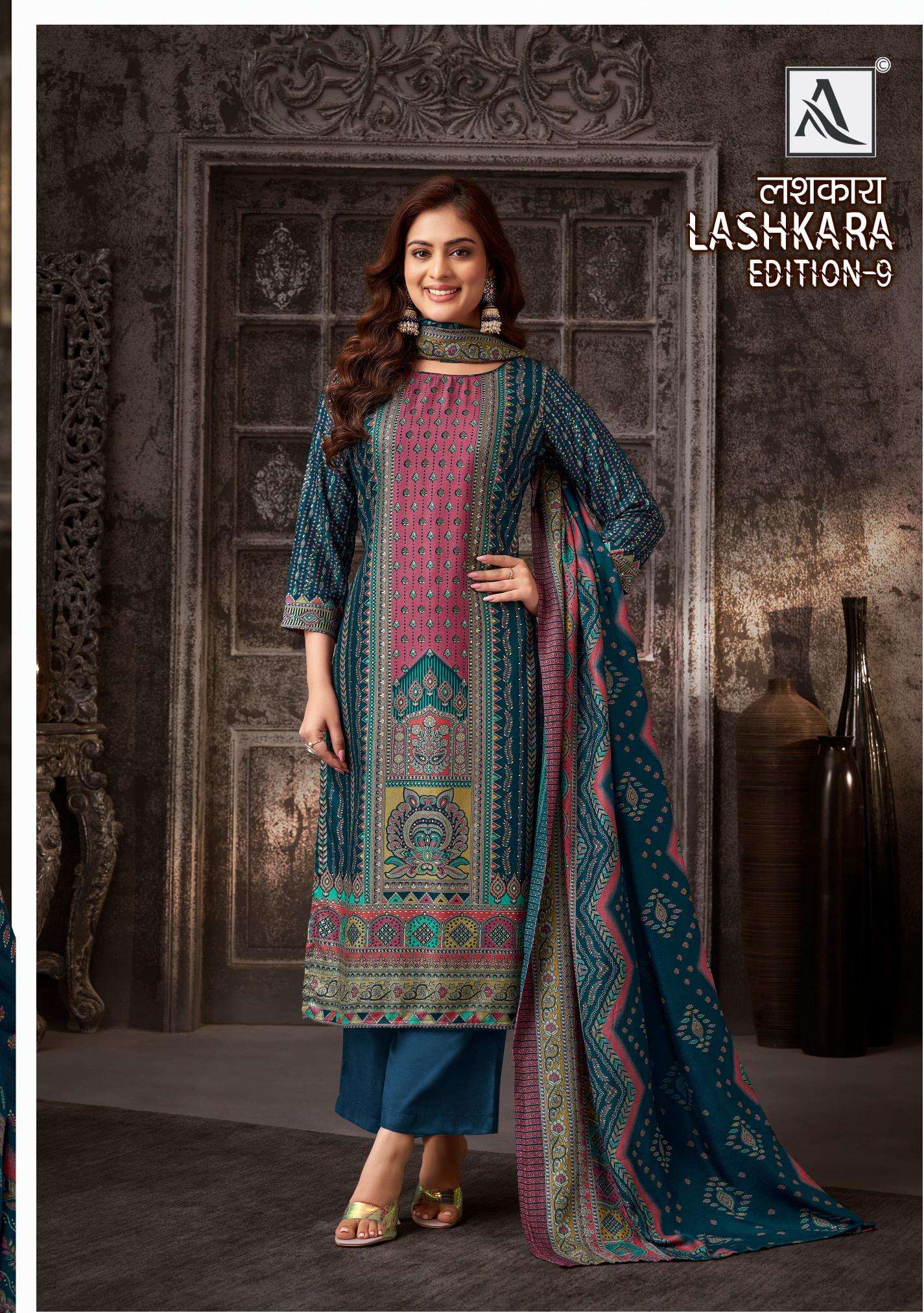 Alok Lashkara VOL 9 Surat dress material online