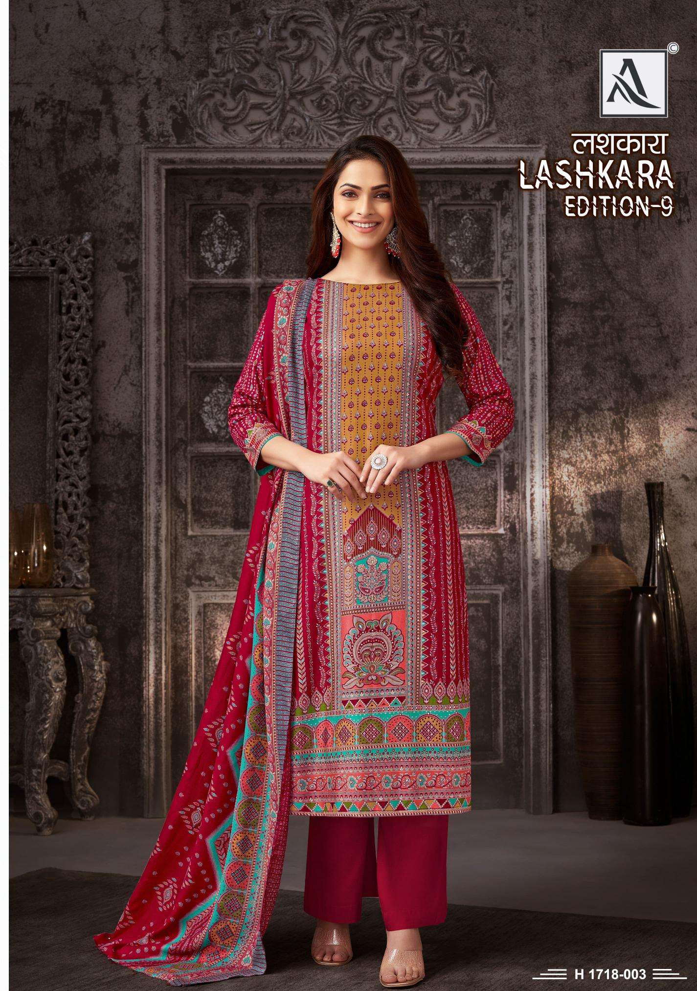 Alok Lashkara VOL 9 Surat dress material online