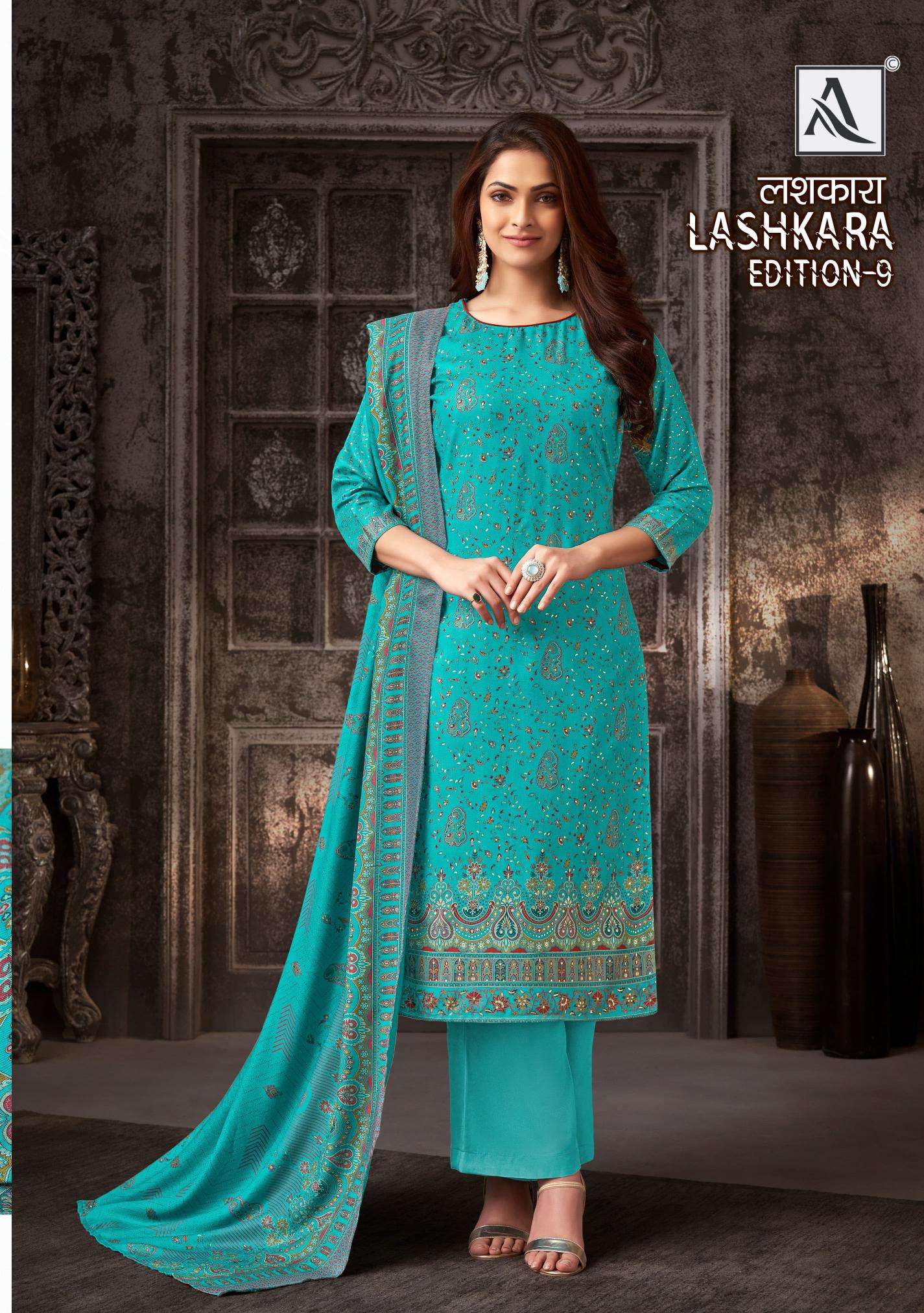 Alok Lashkara VOL 9 Surat dress material online