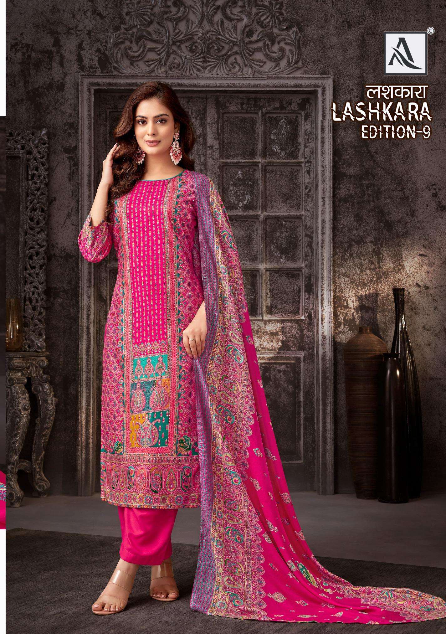 Alok Lashkara VOL 9 Surat dress material online