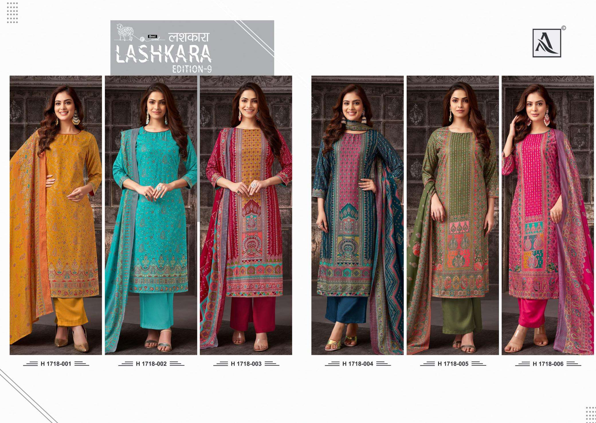 Alok Lashkara VOL 9 Surat dress material online