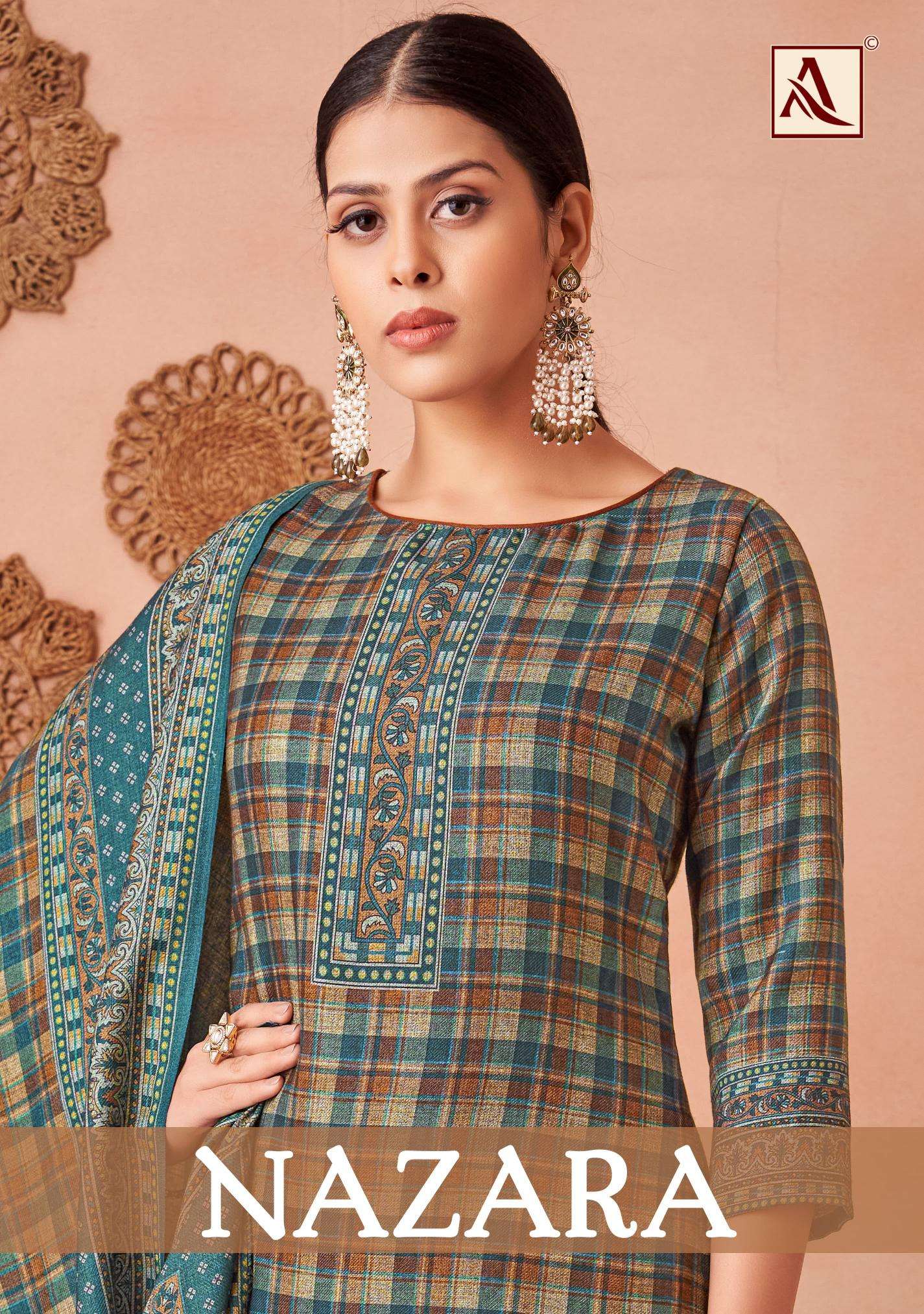 Alok Nazara Wholesale Indian dress material