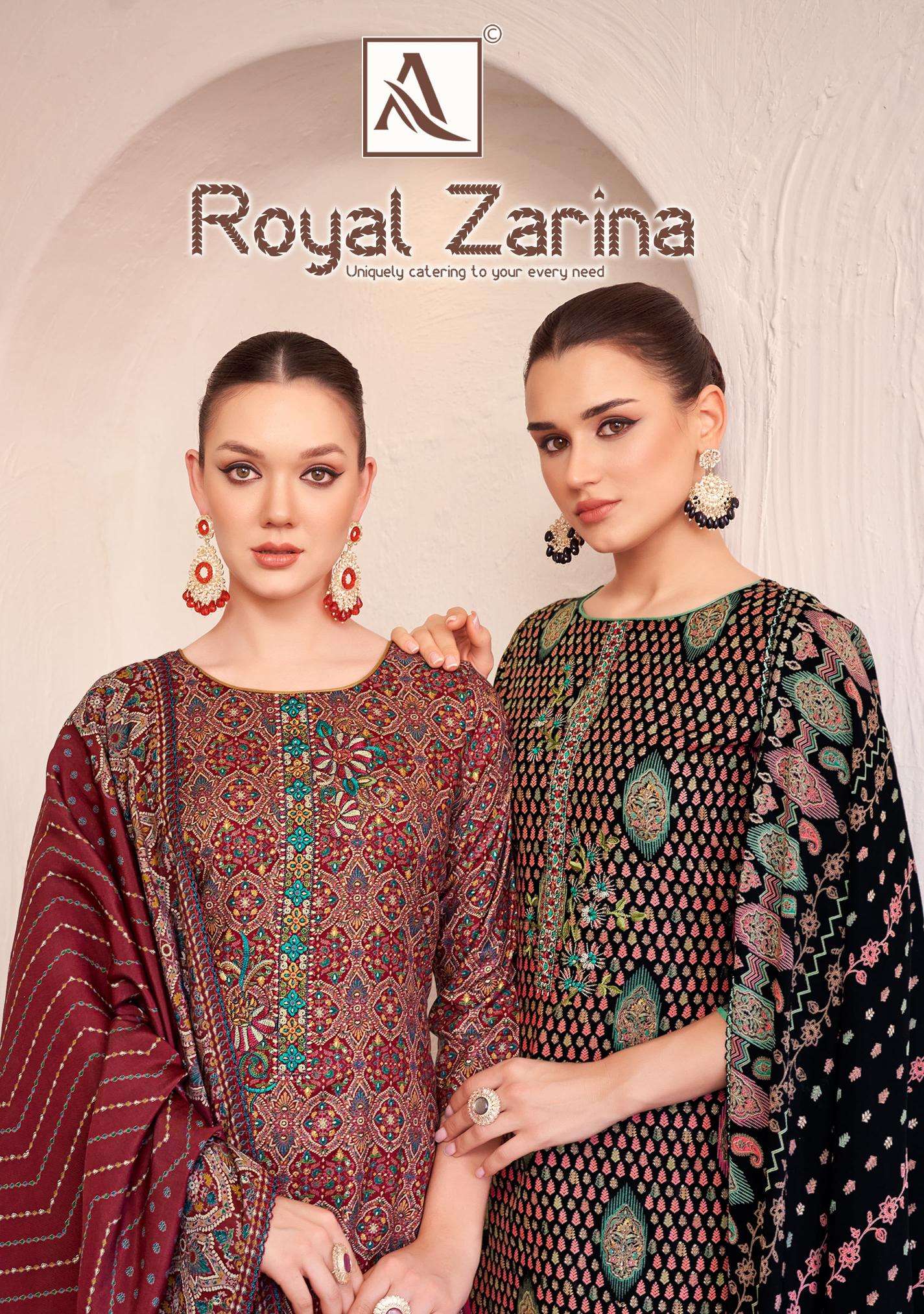 Alok Royal Zarina wholesale dress materials in Mumbai