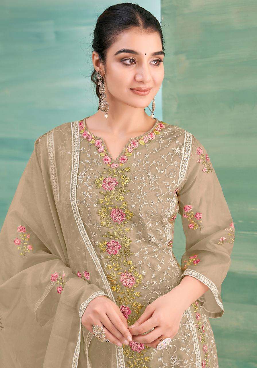 Alok Russian Wholesale Dress Material Suppliers in Kolkata