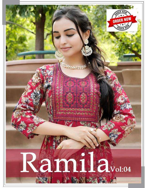 Beauty Ramila Vol 4 Online kurti wholesale