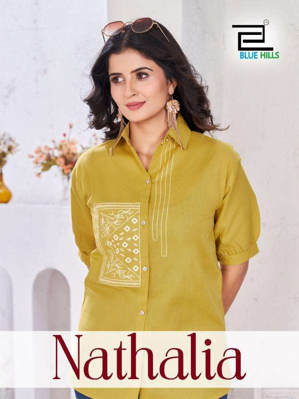 Blue Hills Nathalia ladies formal shirts suppliers in Mumbai