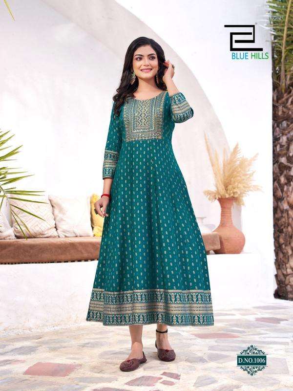 Blue Hills Yashika Wholesale Kurti market in Hyderabad