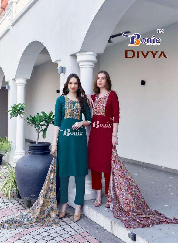 Bonie Divya Vol 1 Wholesale clothing kurti suppliers in Mangalore