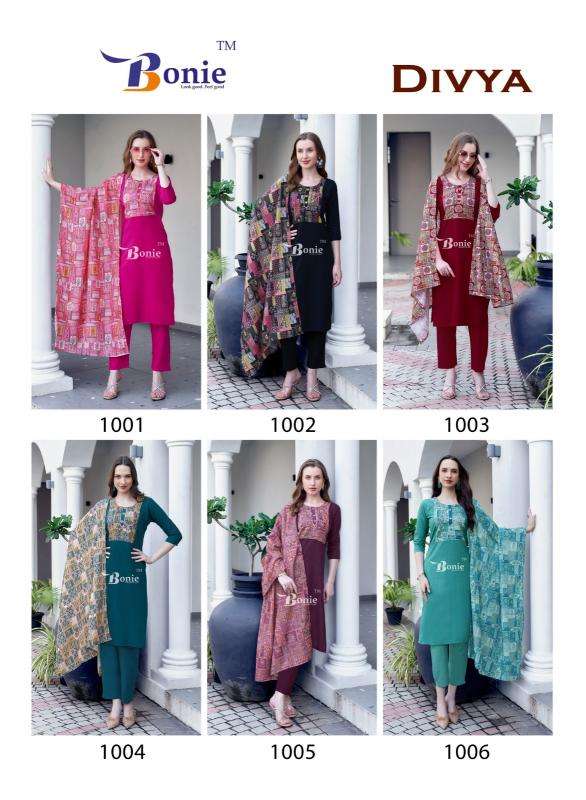 Bonie Divya Vol 1 Wholesale clothing kurti suppliers in Mangalore