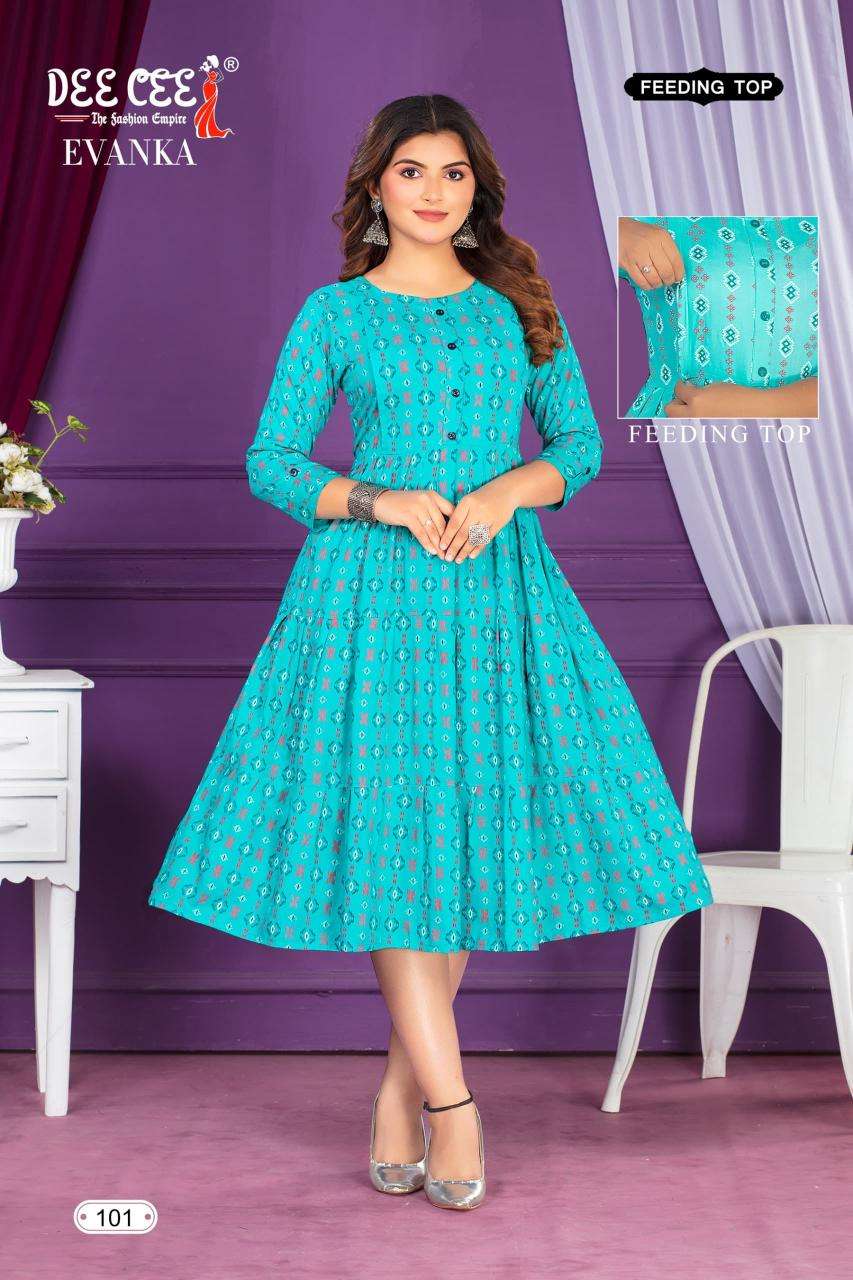 Deecee Evanka Kurti wholesale market in Ahmedabad