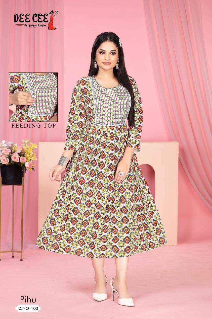 Deecee Pihu Kurti wholesale market in Surat