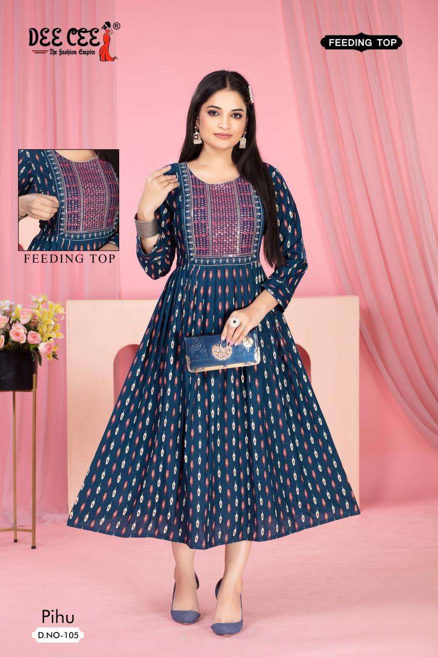 Deecee Pihu Kurti wholesale market in Surat