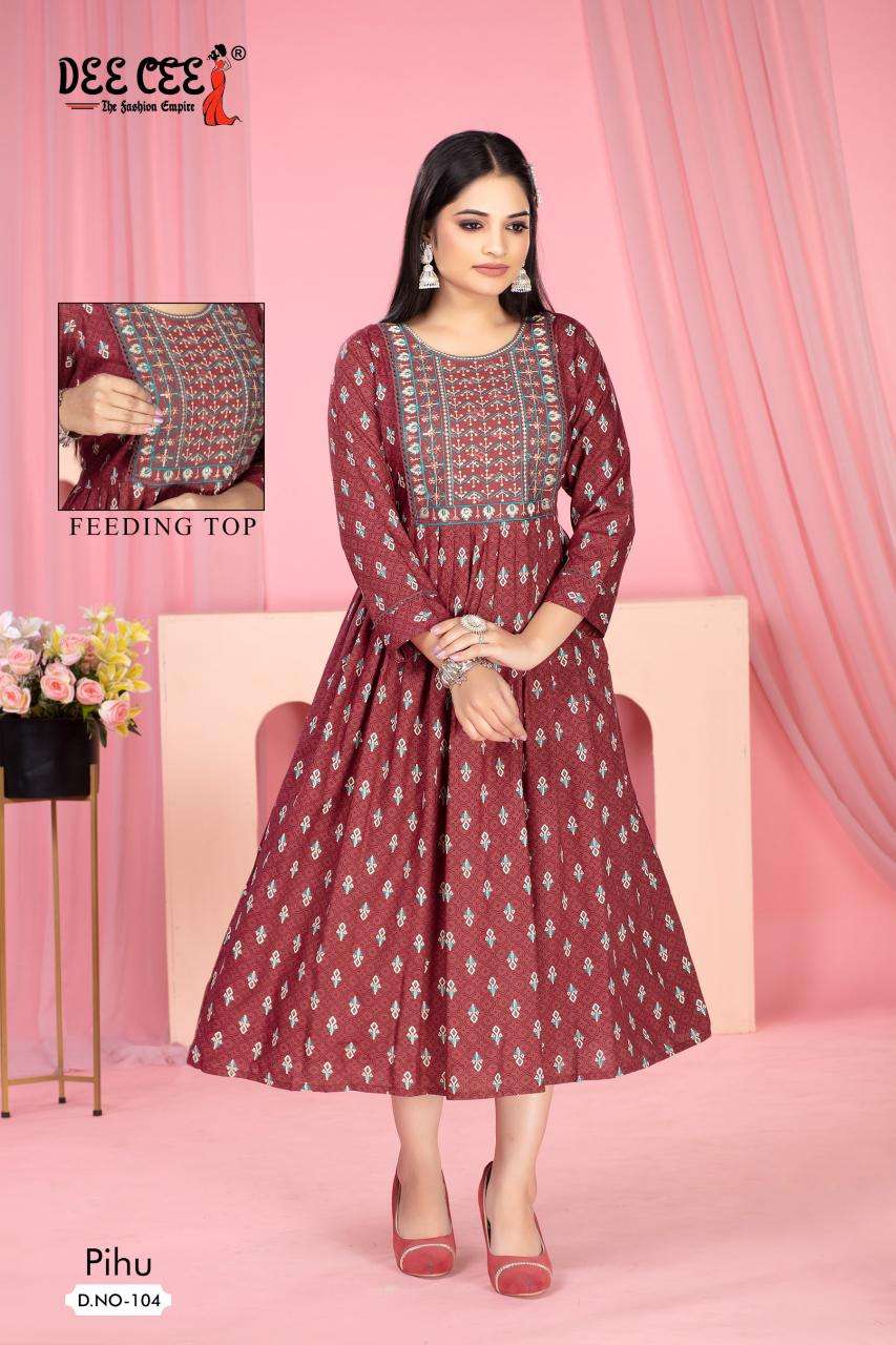 Deecee Pihu Kurti wholesale market in Surat