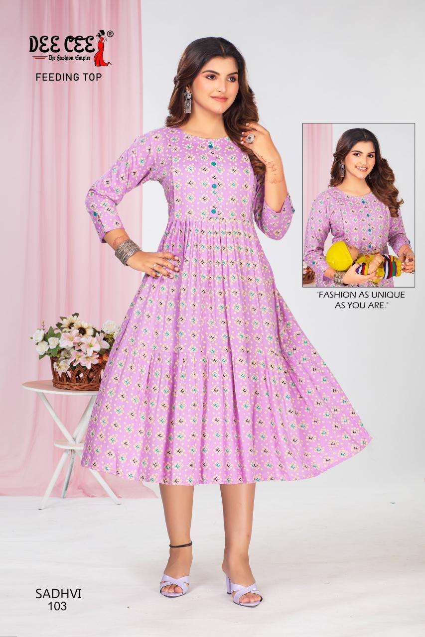 Deecee Sadhvi Wholesale Kurtis in Mumbai