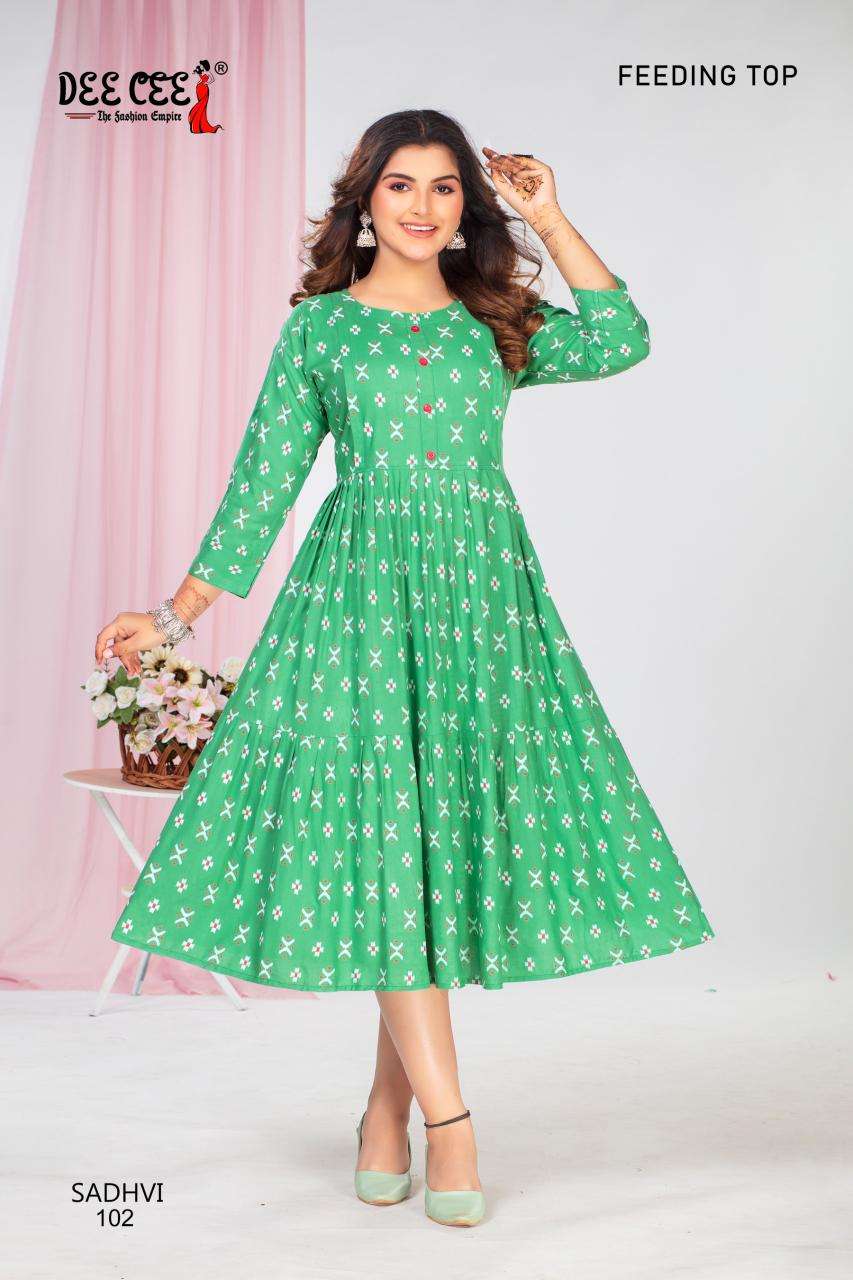 Deecee Sadhvi Wholesale Kurtis in Mumbai