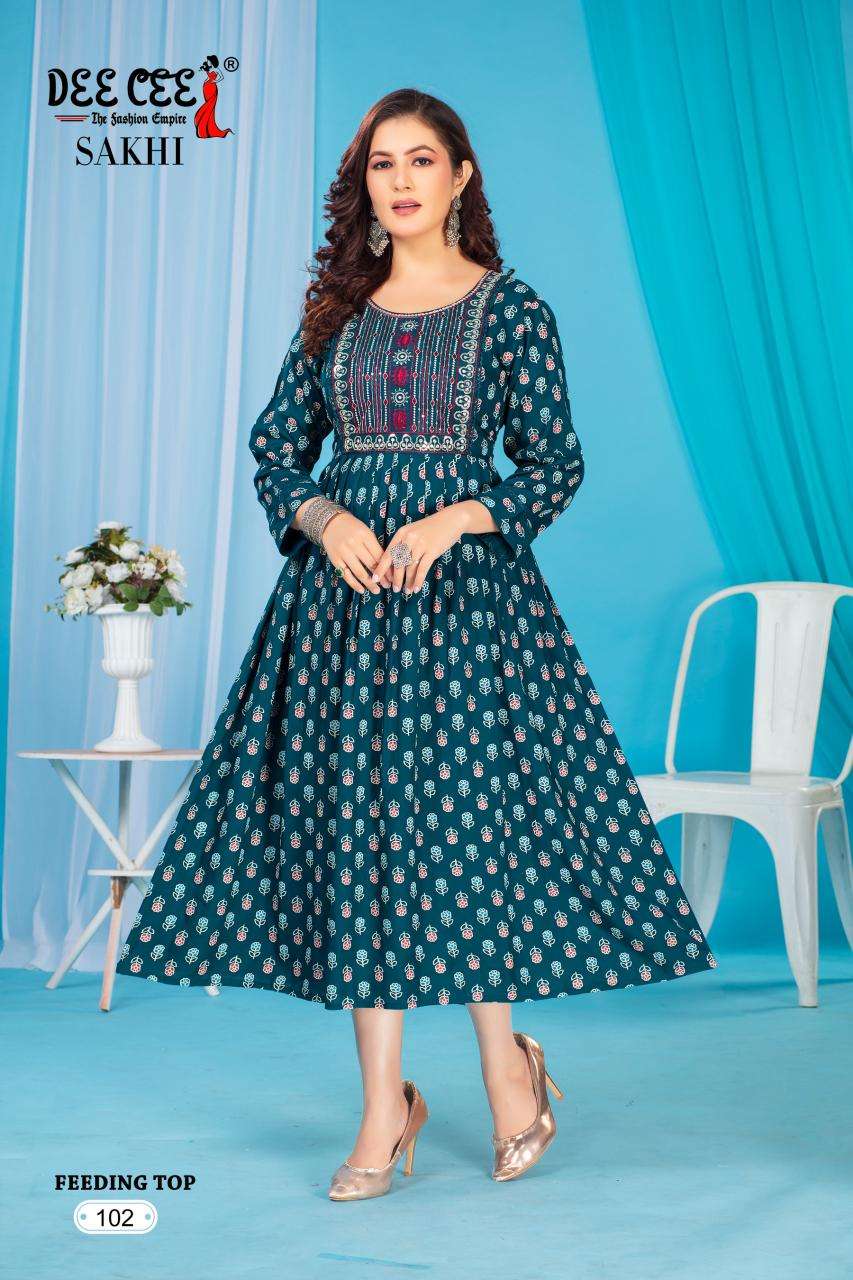 Deecee Sakhi Kurti designs for women