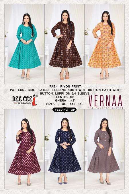 DeeCee Vernaa Kurti exporters in Hyderabad