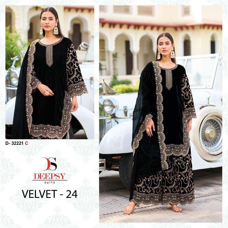 Deepsy Hit Deisgn of Velvet 24 D- 32221 ABCD Salwar kameez manufacturers in Kolkata