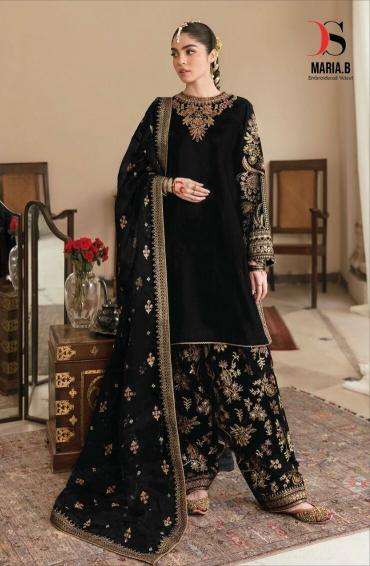 Deepsy Maria B 104 Velvet Salwar kameez in bulk