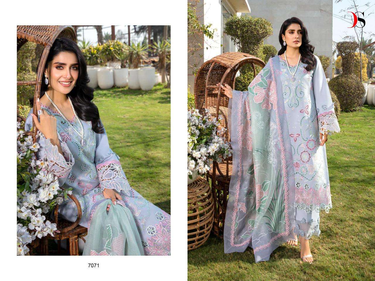 Deepsy Rangrasiya Premium Lawn 24 Vol 3 Wholesale party wear Salwar Kameez in Ahmedabad