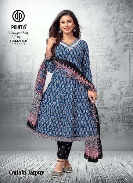 Deeptex Gulabi Jaipur Vol-2 Kurti Exporters in Ahmedabad