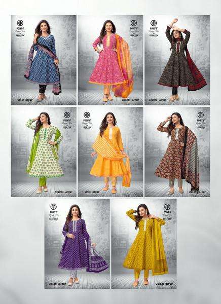 Deeptex Gulabi Jaipur Vol-2 Kurti Exporters in Ahmedabad