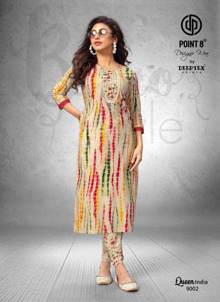 Deeptex Queen India Vol 9 Kurti distributors in Jaipur