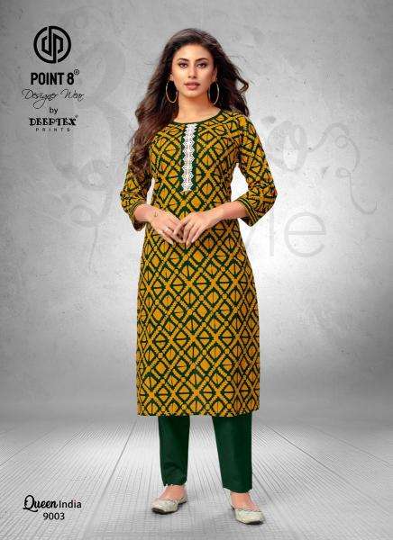 Deeptex Queen India Vol 9 Kurti distributors in Jaipur