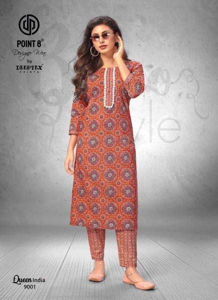 Deeptex Queen India Vol 9 Kurti distributors in Jaipur