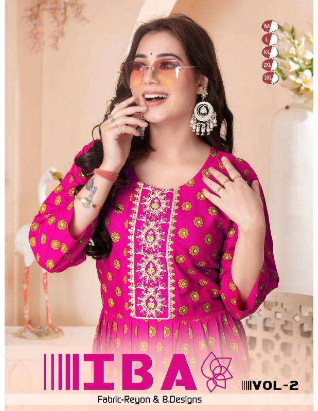 Fashion Talk Iba Vol 2 Kurti suppliers in Mumbai