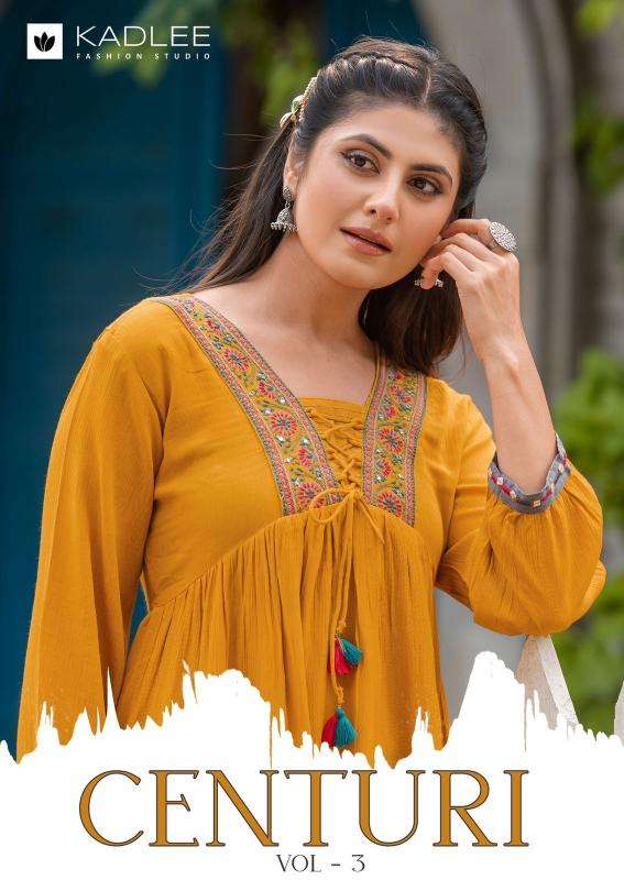 Kadlee Centuri Vol 3 Kurti wholesalers in Mumbai