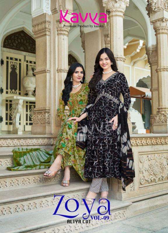 Kavya Zoya Vol 9 Casual Kurti manufacturers in Gujarat