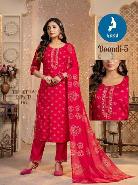 Kaya Boondi Vol 5 Bulk Kurti supplier in Surat