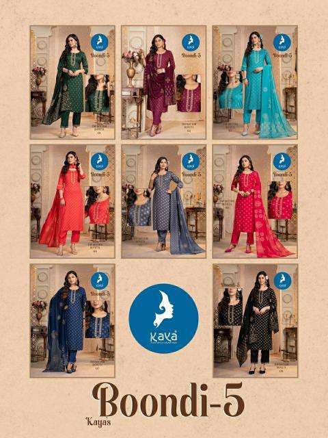 Kaya Boondi Vol 5 Bulk Kurti supplier in Surat