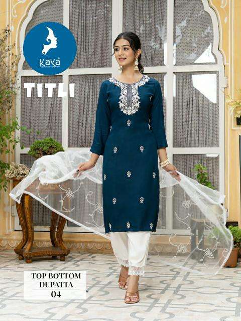 Kaya Titli Kurti Manufacturers in Surat