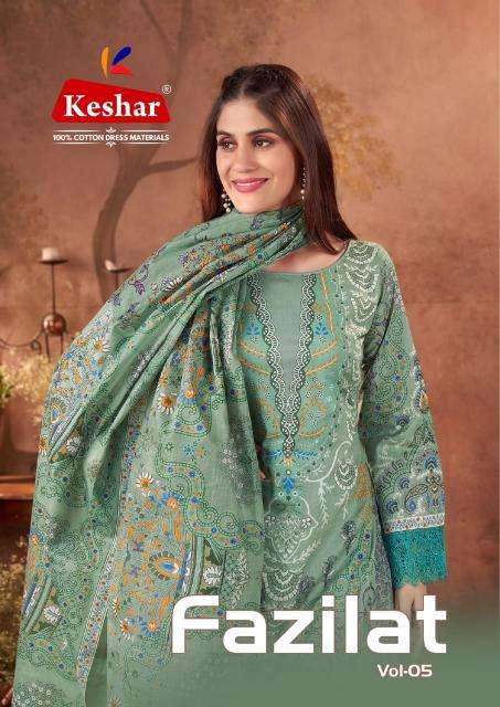 Keshar Fazilat Vol-05 Dress materials manufacturer