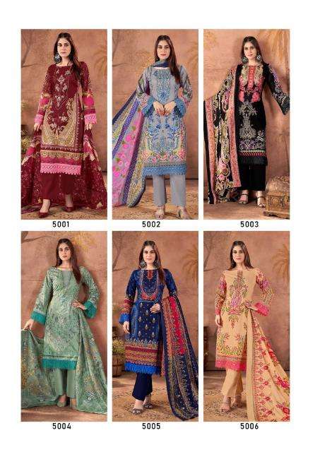 Keshar Fazilat Vol-05 Dress materials manufacturer