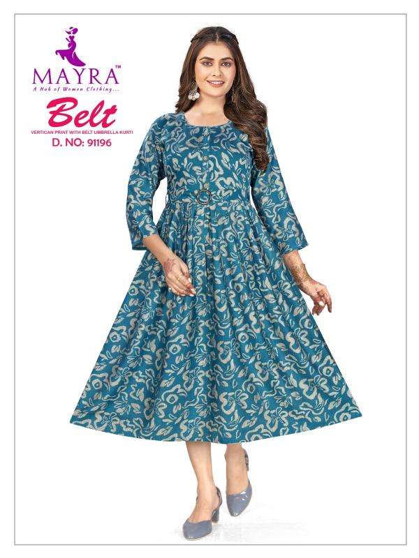 Mayra Belt Kurti wholesale market in Surat