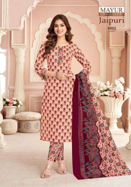 Mayur Jaipuri Vol-09 Cotton dress material wholesale