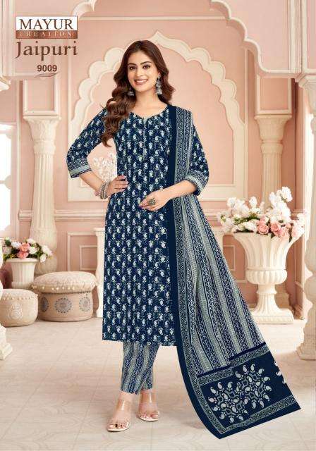 Mayur Jaipuri Vol-09 Cotton dress material wholesale