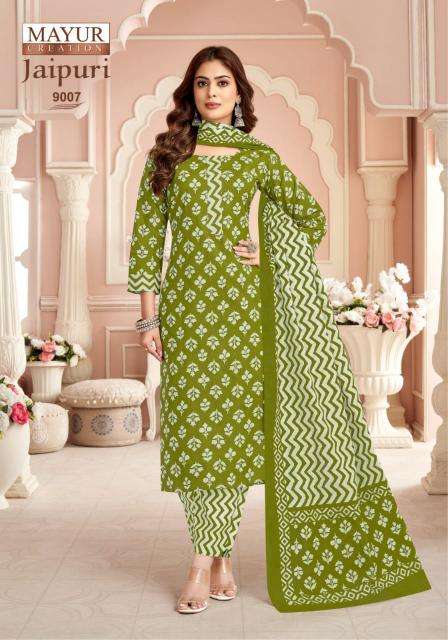 Mayur Jaipuri Vol-09 Cotton dress material wholesale